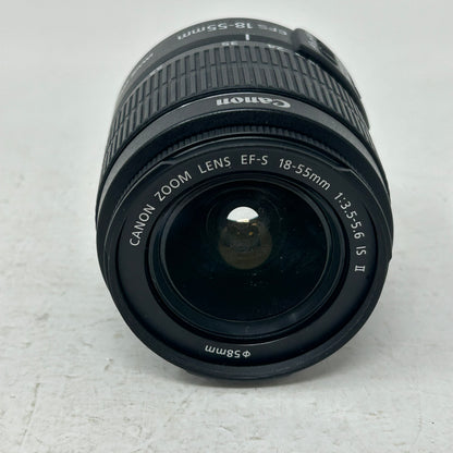 Canon EF-S 18-55mm f/3.5-5.6 IS II Standard Zoom Lens