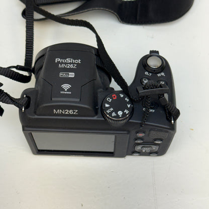 Minolta ProShot MN26Z 20MP Bridge Camera 26x Optical Zoom 1080p HD