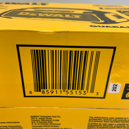 New DeWALT DCR010 12V 20V MAX Jobsite Bluetooth Speaker