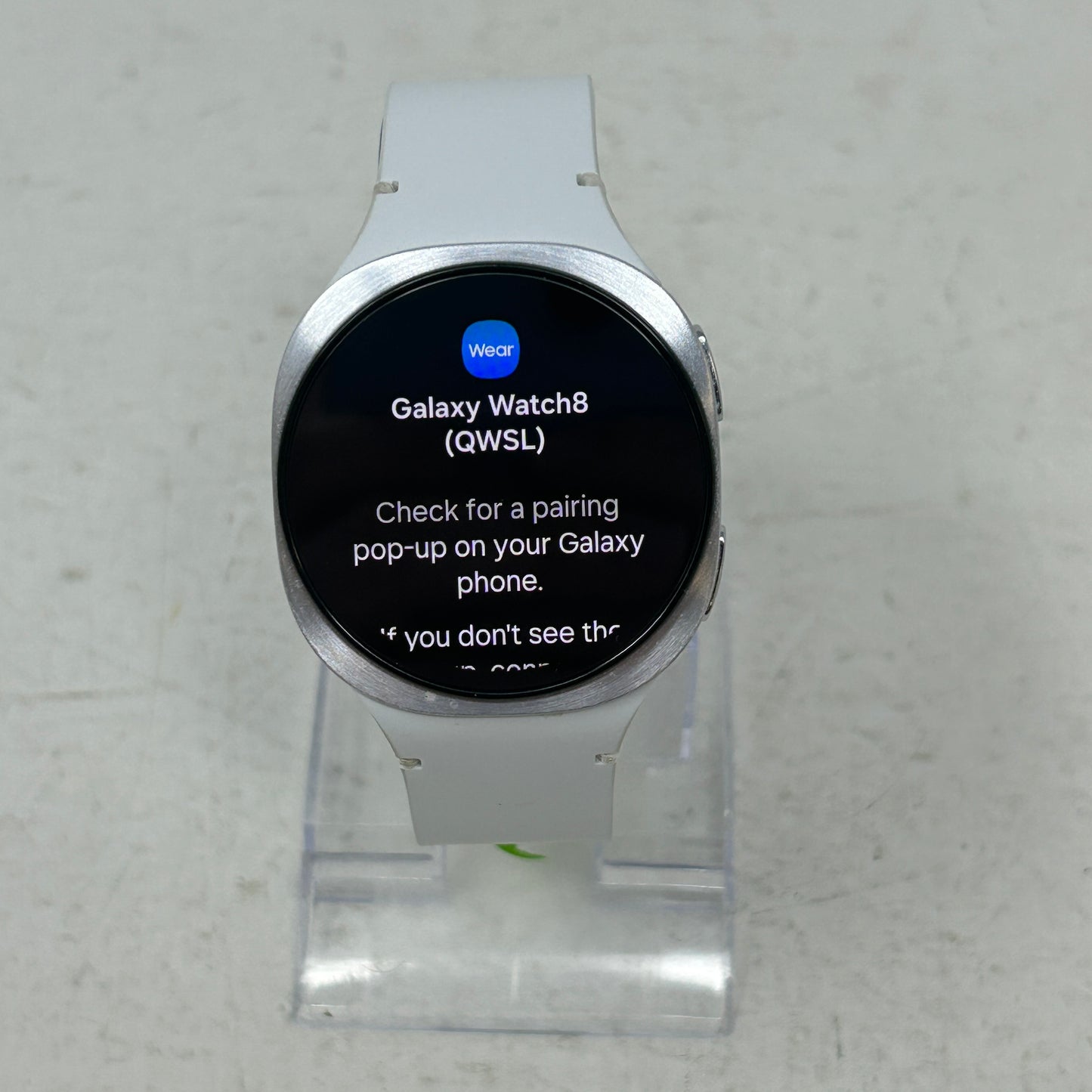 Unlocked Samsung Galaxy Watch8 Armor Aluminum SM-L325U White