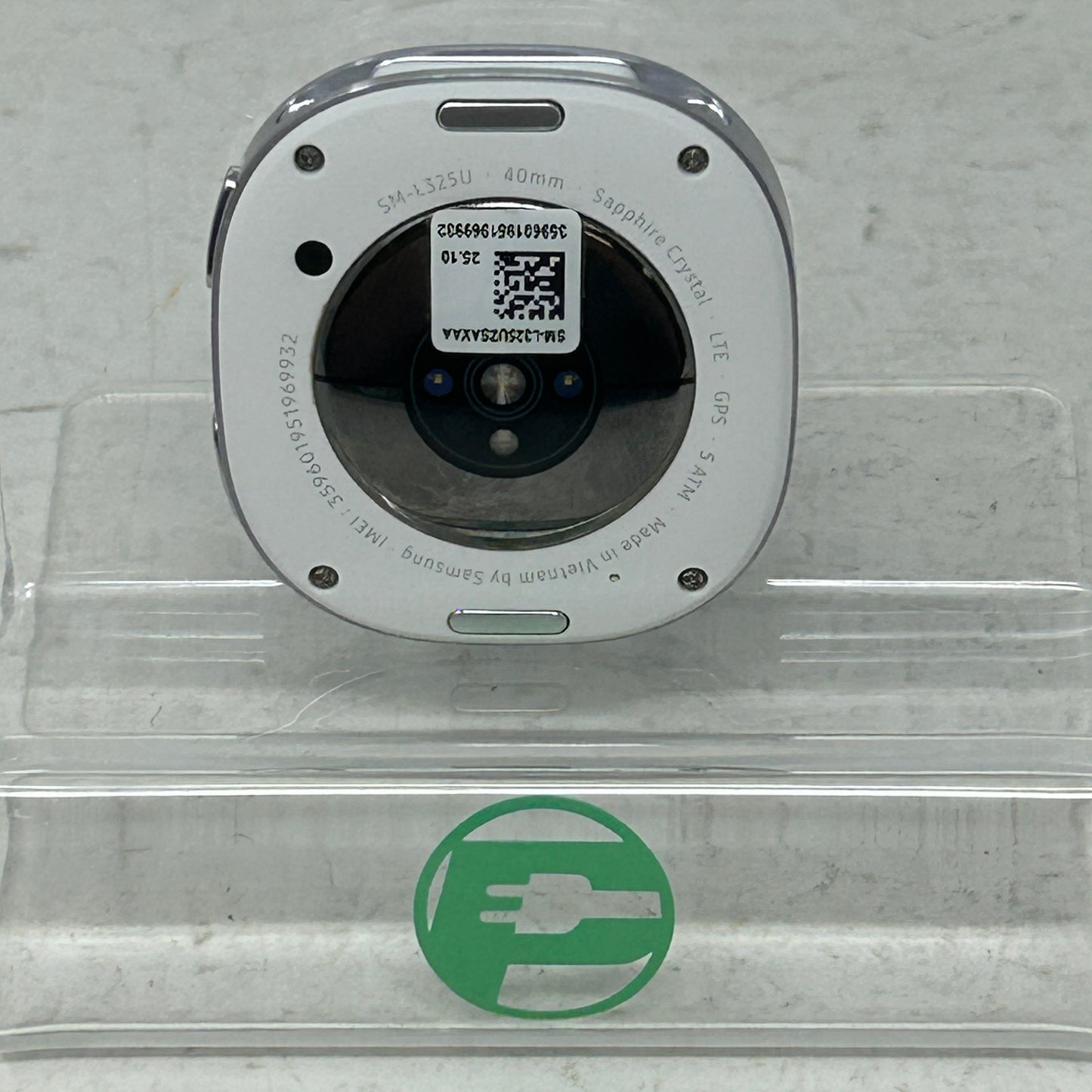 Unlocked Samsung Galaxy Watch8 Armor Aluminum SM-L325U White