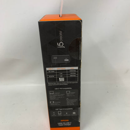 New J5 Create 100W PD USB-C™ Super Charger JUP2290