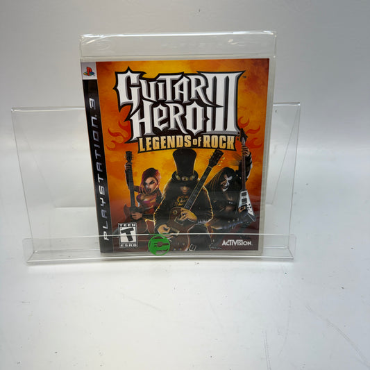 New Guitar Hero III Legends of Rock (Sony PlayStation 3 PS3, 2007)