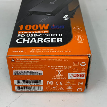New J5 Create 100W PD USB-C™ Super Charger JUP2290