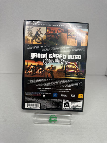 Grand Theft Auto San Andreas (Sony PlayStation 2 PS2, 2004)