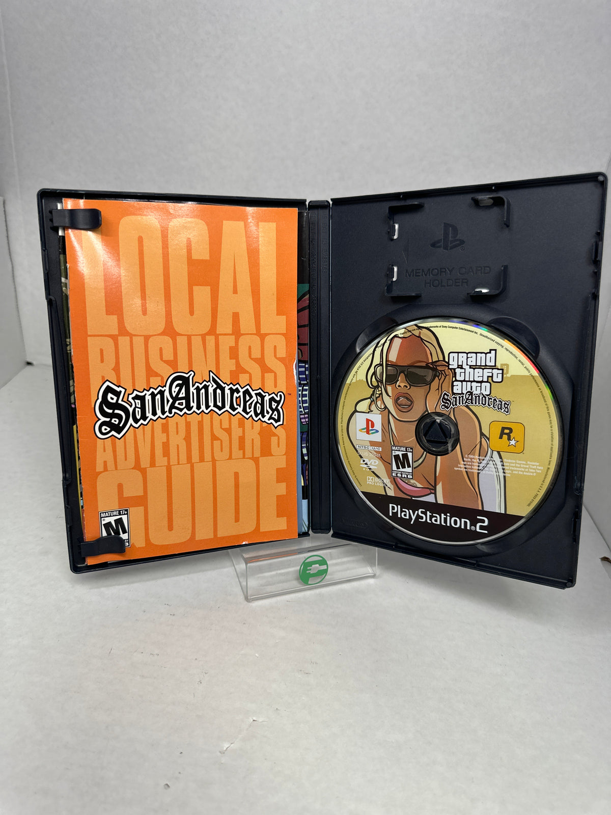 Grand Theft Auto San Andreas (Sony PlayStation 2 PS2, 2004)