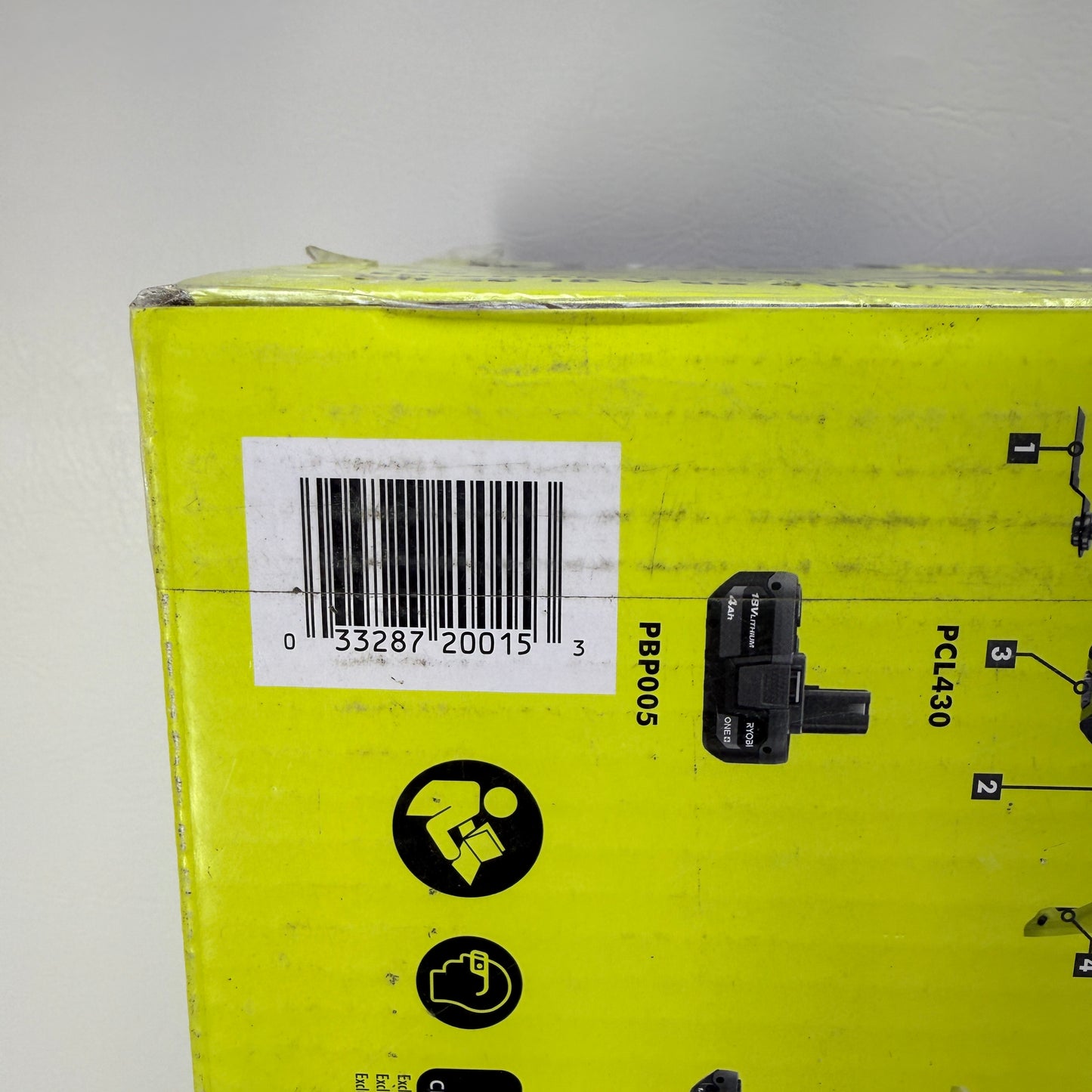 New Ryobi PCL1600K2 18V ONE+ Cordless 6-Tool Kit w/ 2 Batteries & Charger