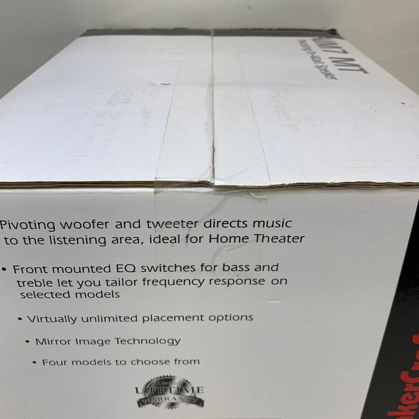 New SpeakerCraft AIM7 MT One One in-Wall Speaker System White ASM81710