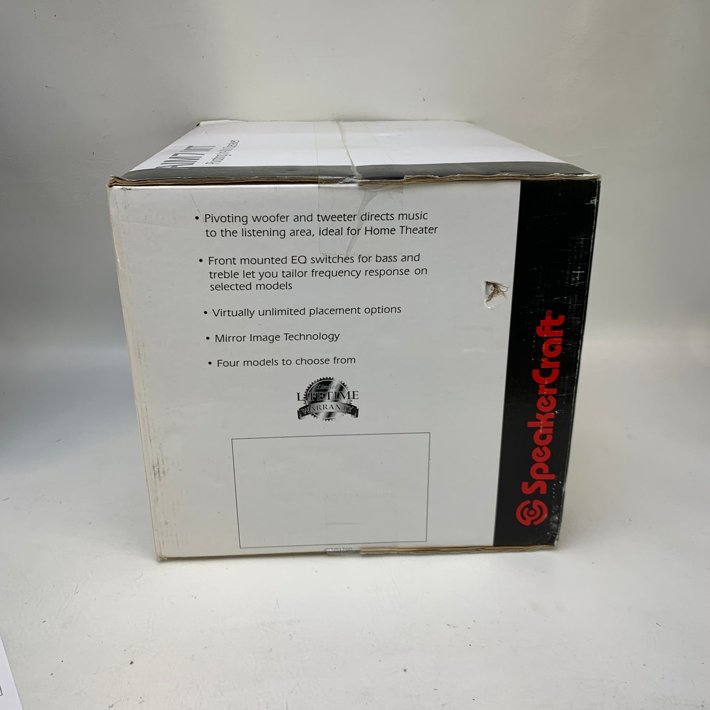 New SpeakerCraft AIM7 MT One One in-Wall Speaker System White ASM81710