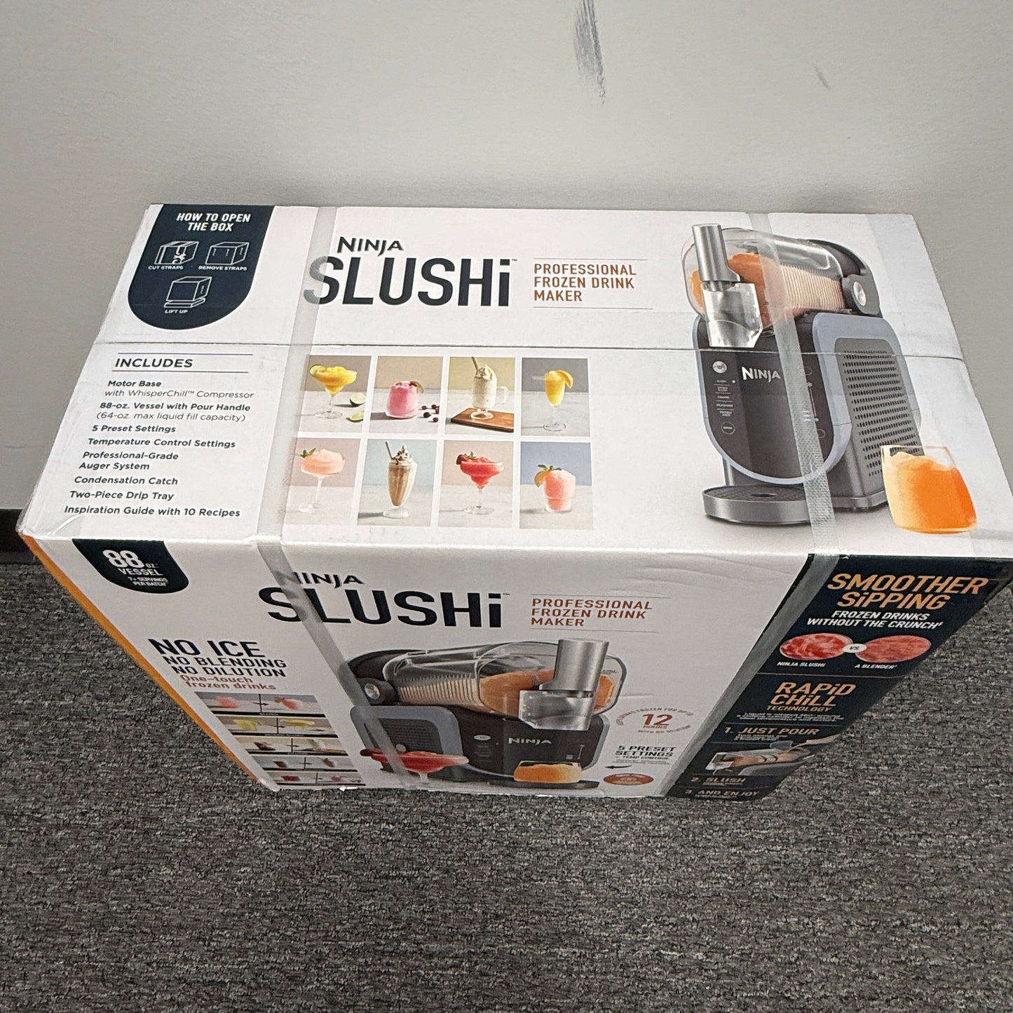 New Ninja SLUSHi FS301 2Qt Professional Frozen Drink Maker Machine