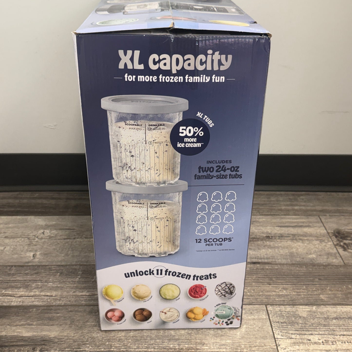 New Ninja CREAMi Deluxe XL 11-in-1 Ice Cream & Frozen Treat Maker NC501