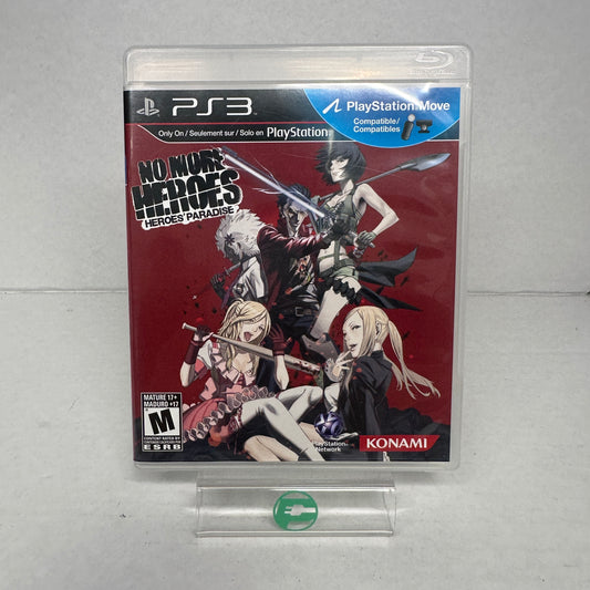 No More Heroes: Heroes' Paradise (Sony PlayStation 3 PS3, 2011)