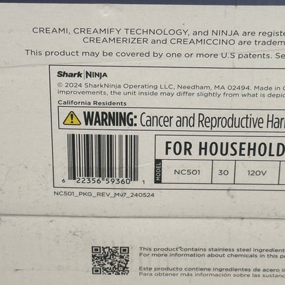 New Ninja CREAMi Deluxe XL 11-in-1 Ice Cream & Frozen Treat Maker NC501