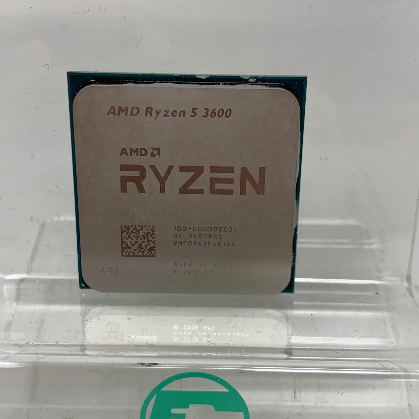 AMD Ryzen 5 3600 3.60GHz 6 Core 100-000000031 12 Thread AM4
