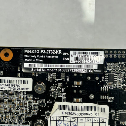 EVGA NVIDIA GeForce GT 730 2GB DDR3 Graphics Card 02G-P3-2732-KR Low Profile