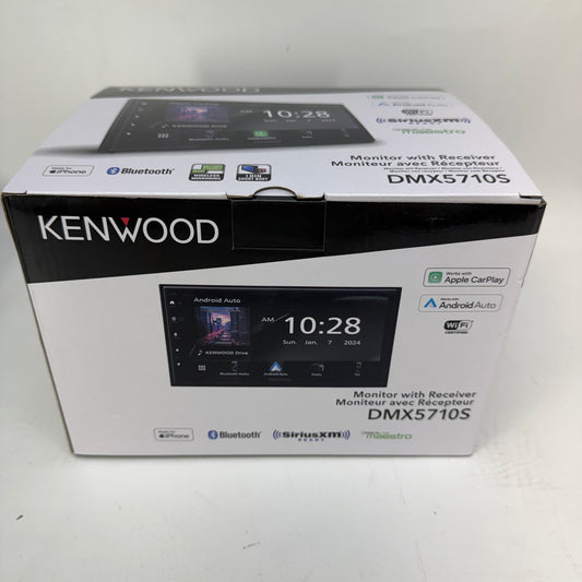New Kenwood DMX5710S 6.8" Wireless CarPlay Android Auto Bluetooth USB Receiver