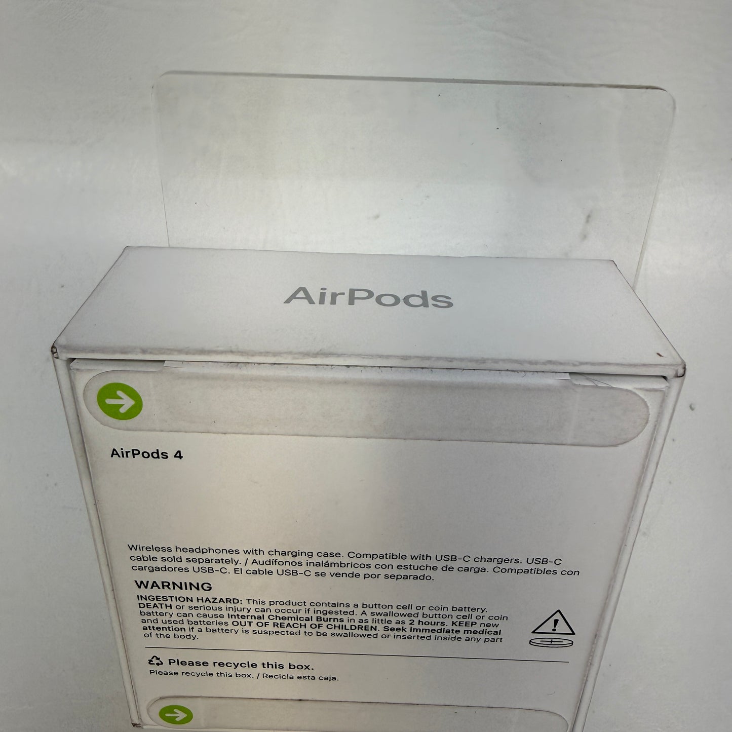 New Apple AirPods 4th Gen with Charging Case A3053 A3058 A3050 MXP63LL/A