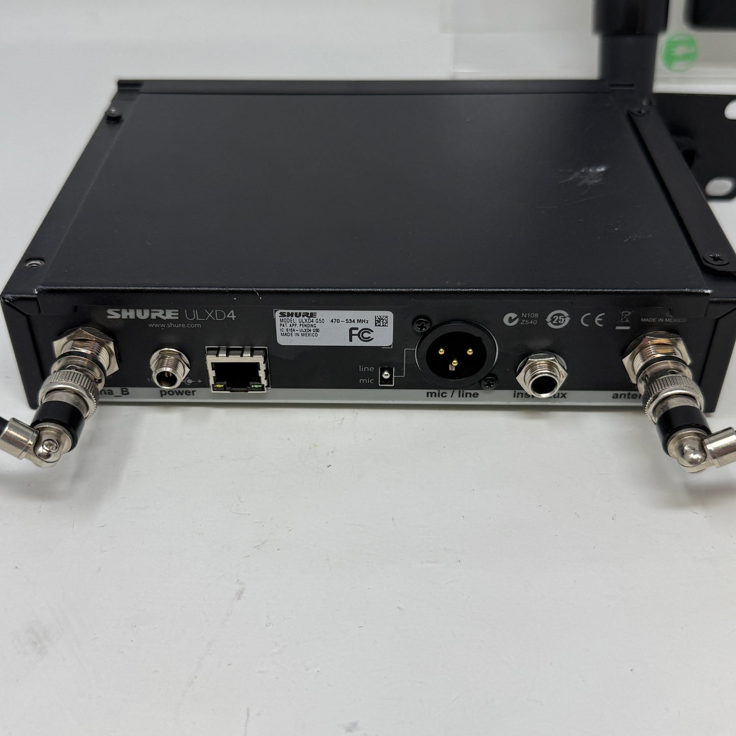 Shure ULXD4 G50 Digital Wireless Microphone Receiver System