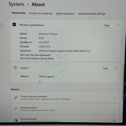 MSI Thin 15 B13VE 15.6" i5-13420H 2.1GHz 16GB RAM 512GB SSD GeForce RTX 4050