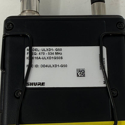 Shure ULXD4 G50 Digital Wireless Microphone Receiver System