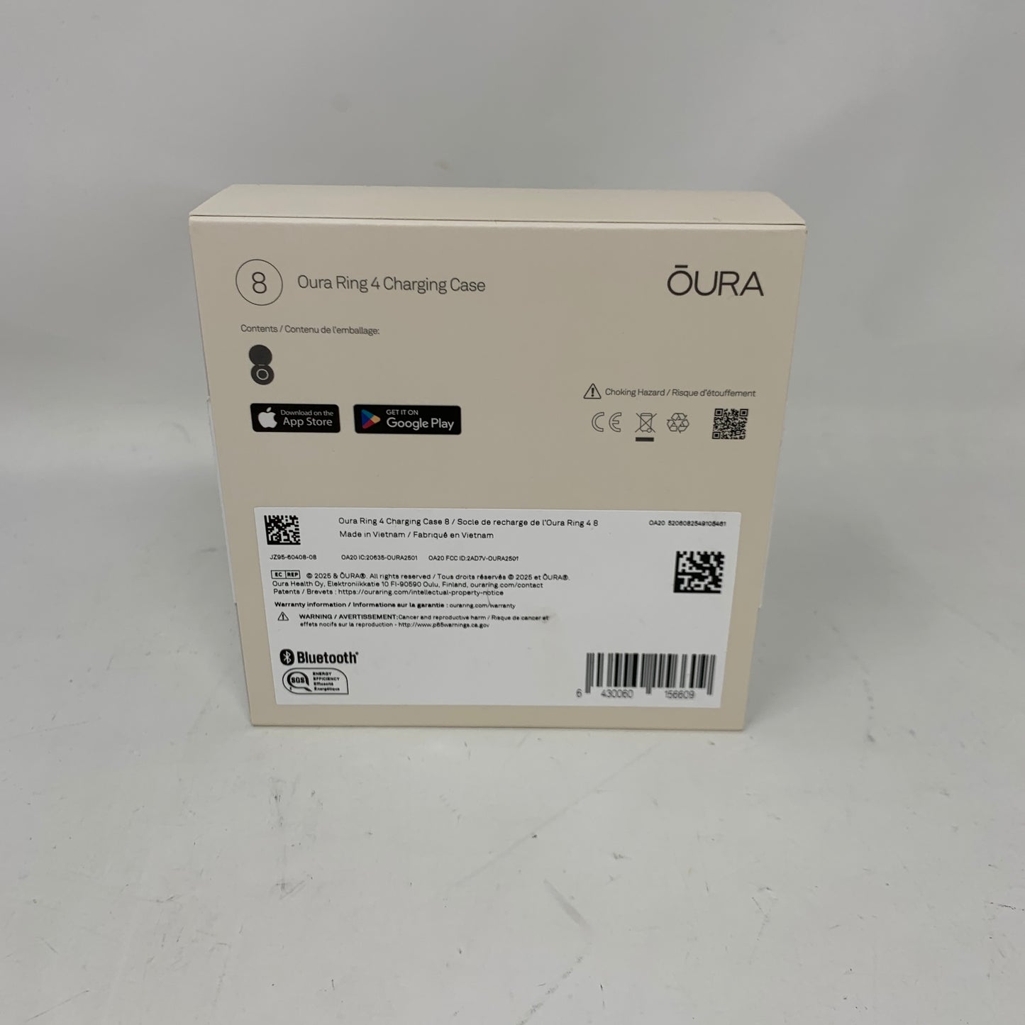 Oura Ring 4 8 Gold Titanium Smart Ring Activity Tracker JZ95-60408-08