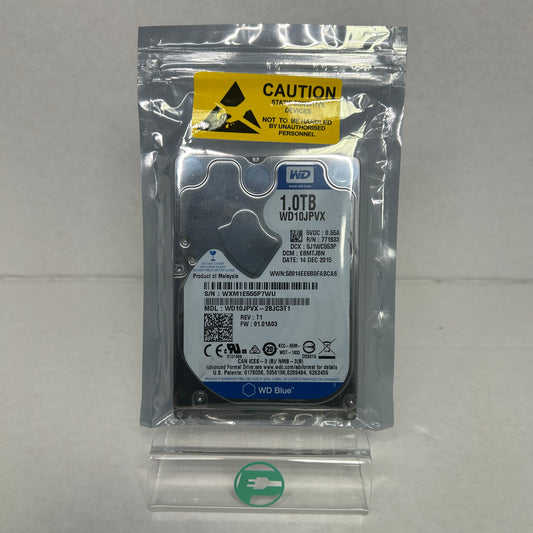 WD 1TB 2.5" SATA Hard Drive WD10JPVX-28JC3T1 Laptop HDD Western Digital Blue