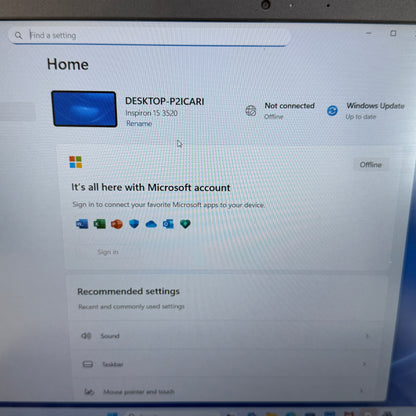 Dell Inspiron 3520 15.6" i7-1255U 1.7GHz 16GB RAM 1TB SSD