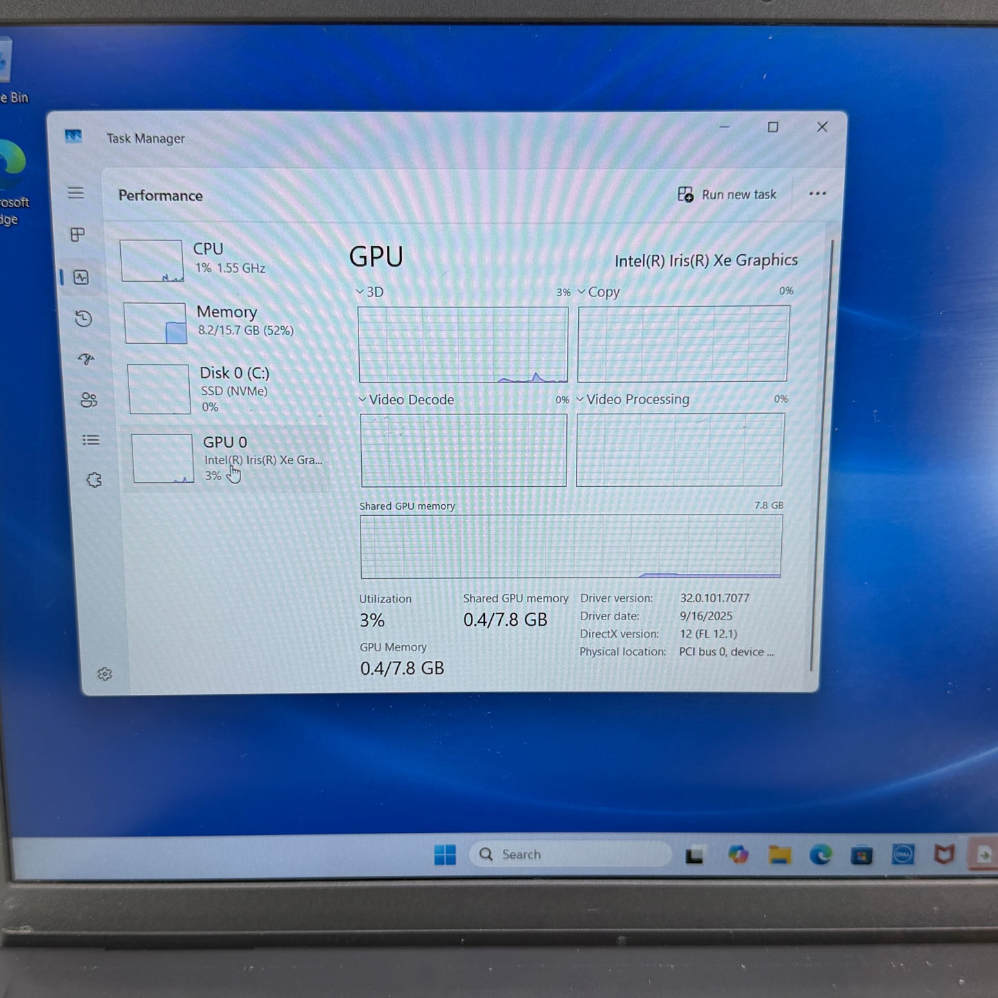 Dell Inspiron 3520 15.6" i7-1255U 1.7GHz 16GB RAM 1TB SSD