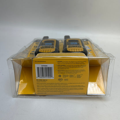 New DeWalt DXFRS800 Two-Way RadioWalkie Talkie 