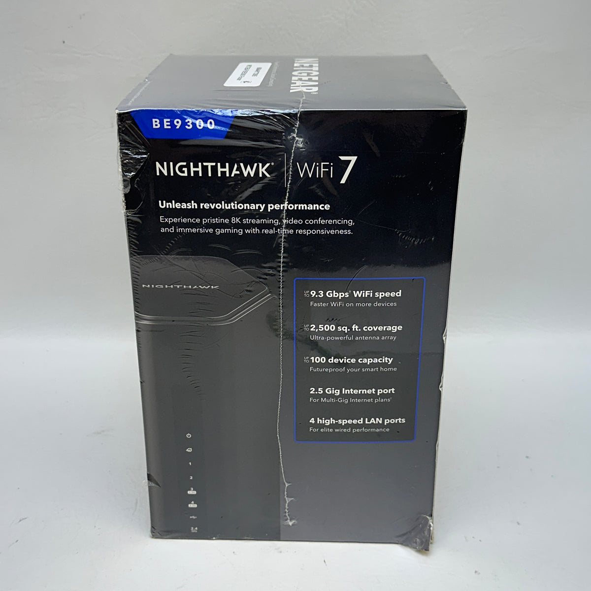 New NETGEAR Nighthawk Tri Band WiFi 7 BE9300-1AZPAS Home Router