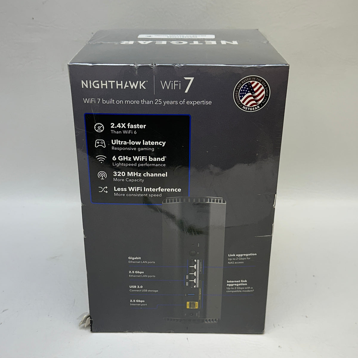 New NETGEAR Nighthawk Tri Band WiFi 7 BE9300-1AZPAS Home Router