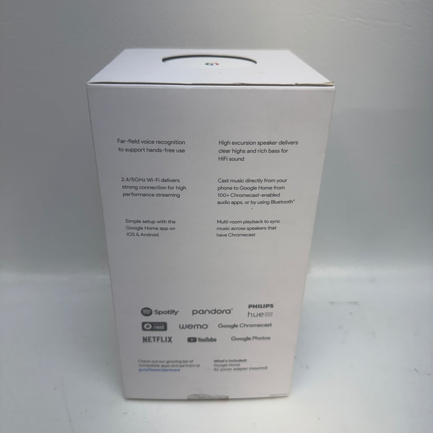 Google Home Voice-Activated Smart Speaker