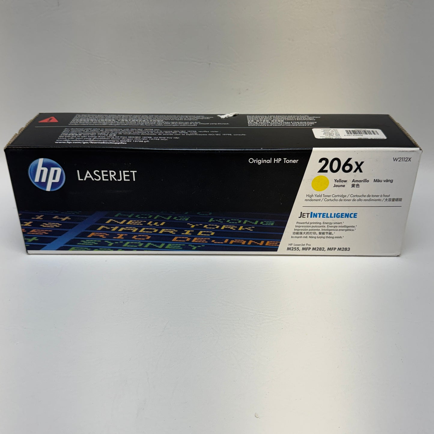New HP 206X W2112X Yellow Toner Cartridge