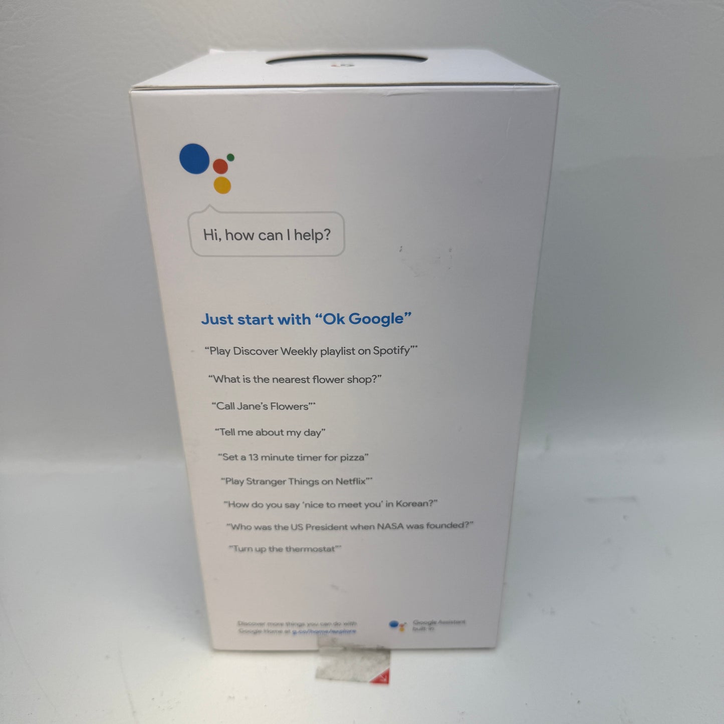 Google Home Voice-Activated Smart Speaker