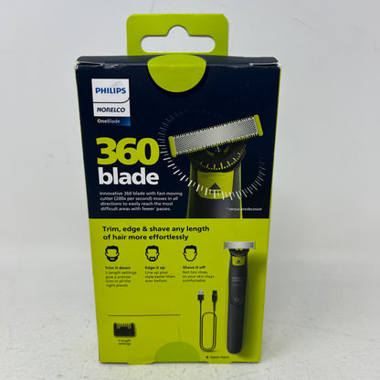 New Philips Norelco OneBlade Face Hybrid Electric Shaver QP2724/70