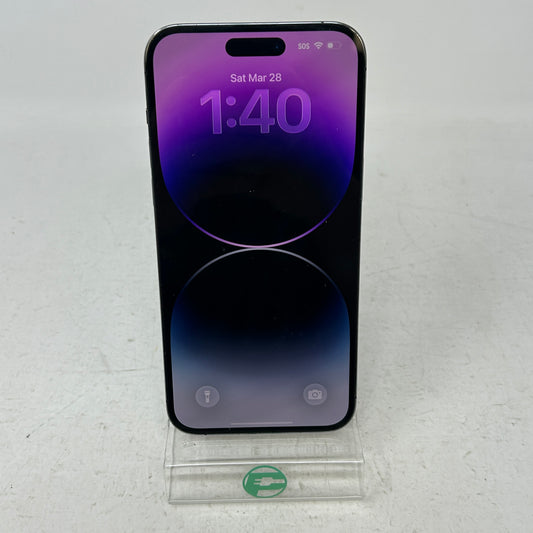 Factory Unlocked Apple iPhone 14 Pro Max 128GB Deep Purple NQ8R3LL/A