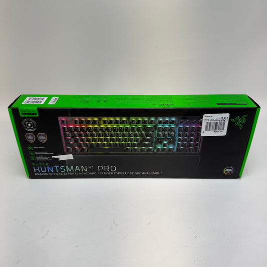 New Razer Huntsman V3 Pro Analog Optical Gaming Keyboard RZ03-04970200-R3U1