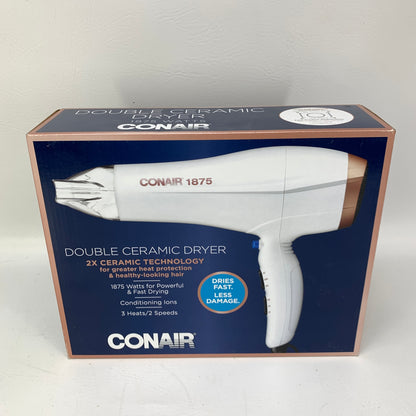 New Conair 565DCR Double Ceramic Hair Dryer White