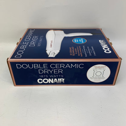 New Conair 565DCR Double Ceramic Hair Dryer White