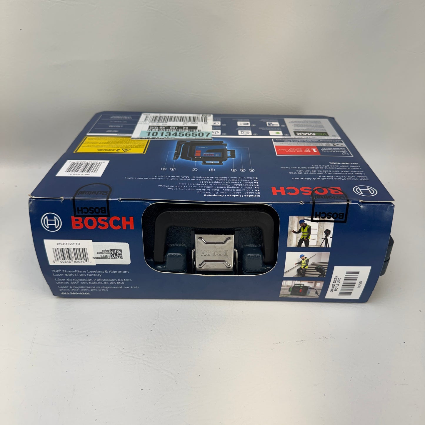 New Bosch GLL300-42GL 360-Degree Green-Beam Three-Plane Leveling & Alignment 