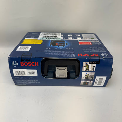 New Bosch GLL300-42GL 360-Degree Green-Beam Three-Plane Leveling & Alignment 