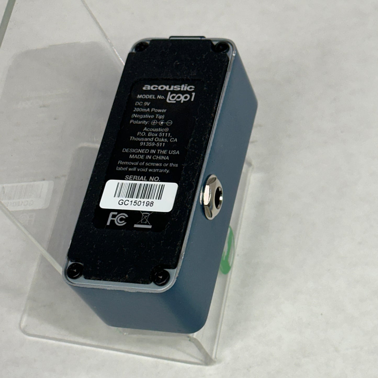 Acoustic loop 1 Mini Pedal Electric Guitar Blue 91359-511