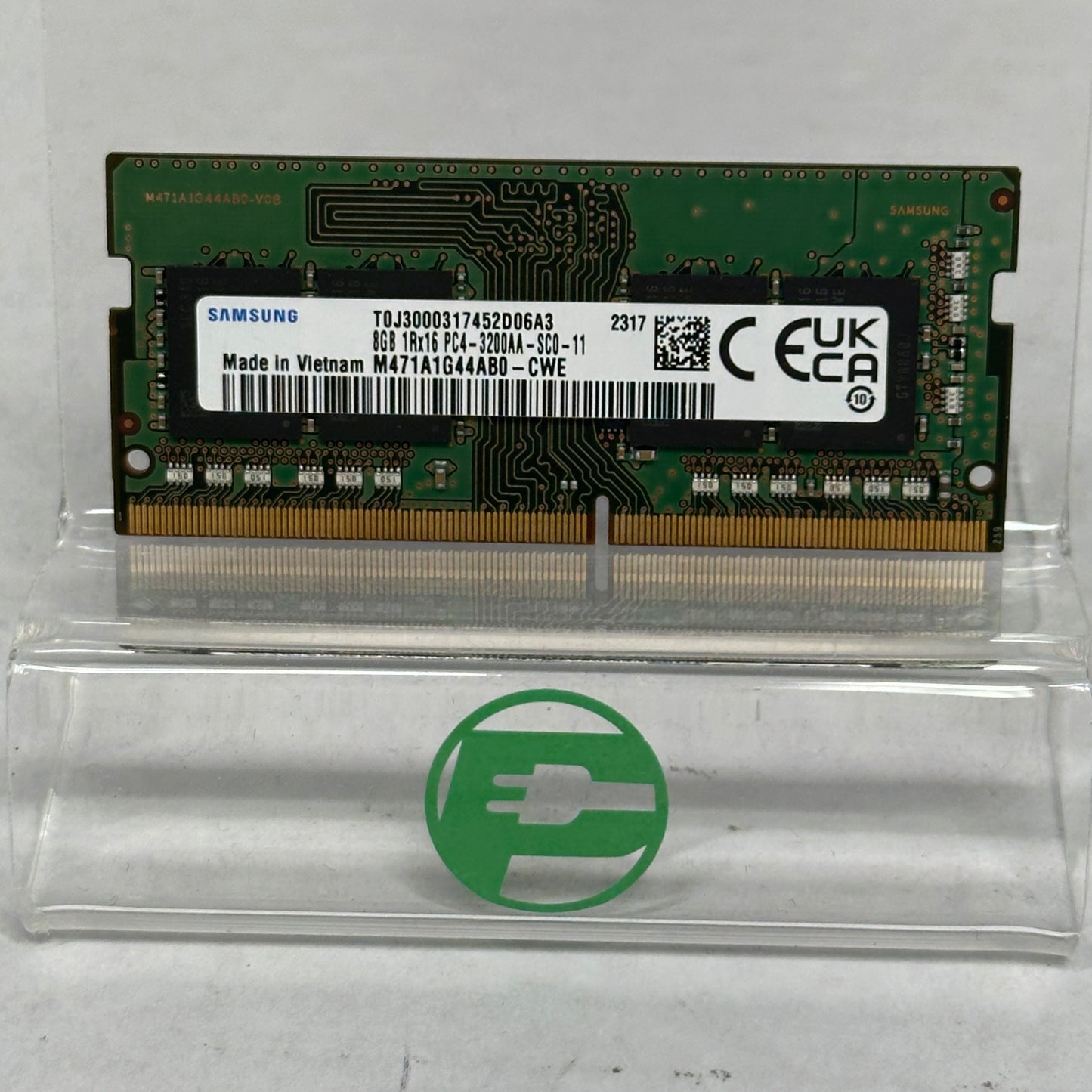Samsung PC4-3200AA-SC0 8GB (1x8GB) RAM DDR4 3200MHz M471A1G44AB0-CWE