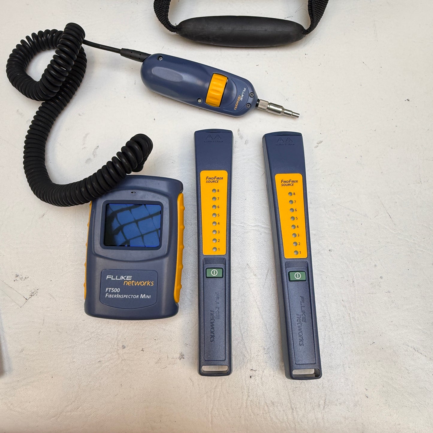 Fluke Networks FT500 FiberInspector Mini Video Microscope 