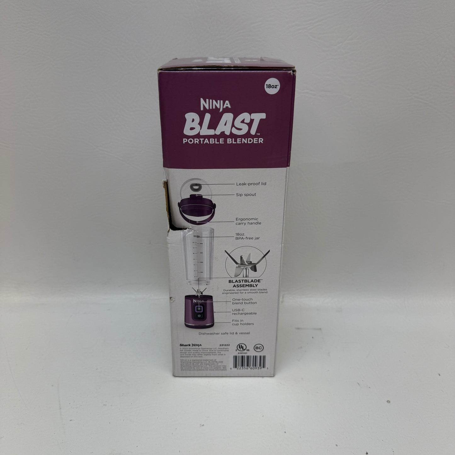 New Ninja Blast  Portable Blender BC151PR