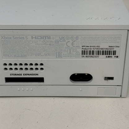 Microsoft Xbox Series S 512GB Console Gaming System Robot White 1883