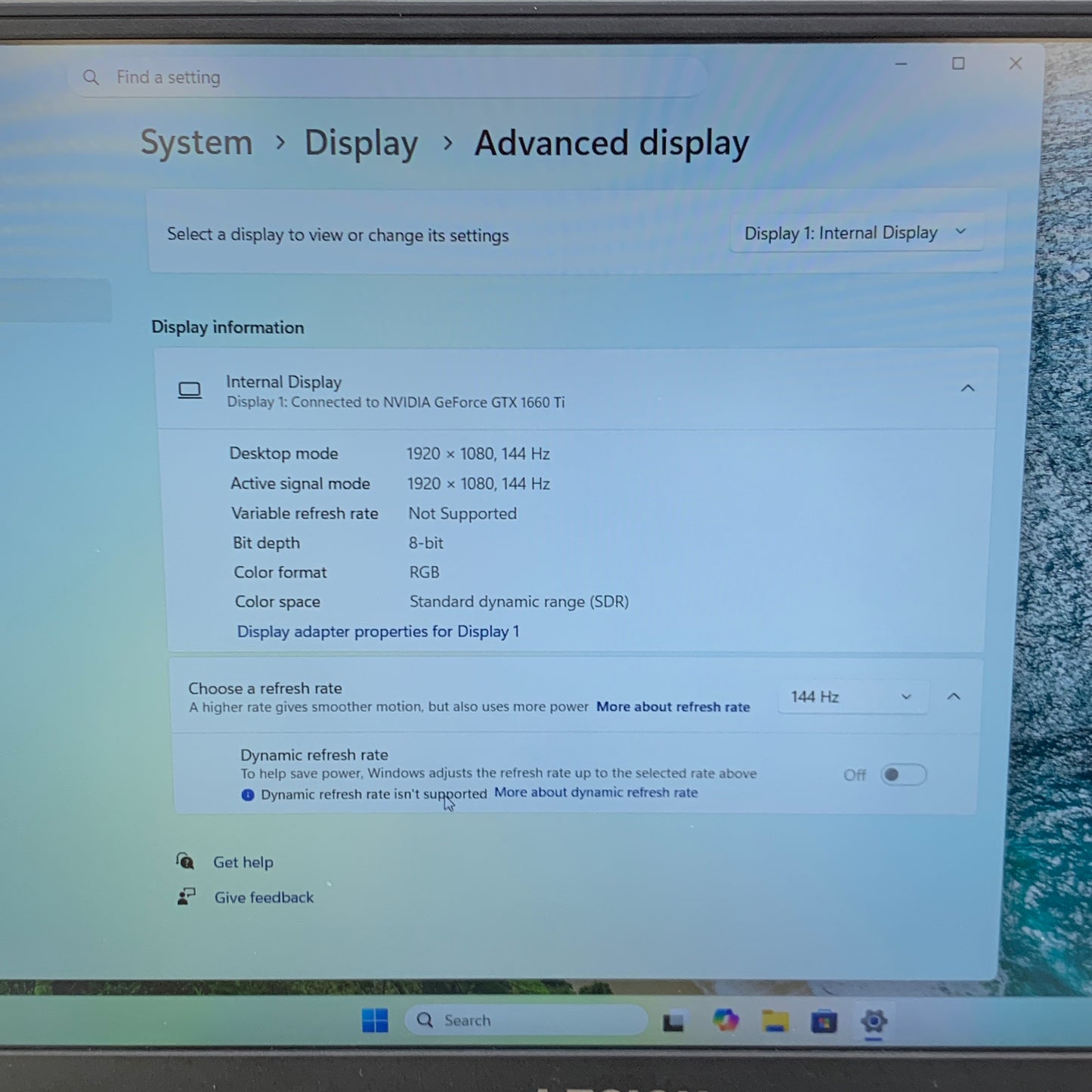 Lenovo Legion Y545 8SHOKP9 15.6" i7-9750H 2.6GHz 16GB RAM 1TB SSD GeForce GTX 