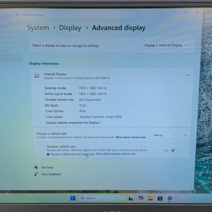 Lenovo Legion Y545 8SHOKP9 15.6" i7-9750H 2.6GHz 16GB RAM 1TB SSD GeForce GTX 
