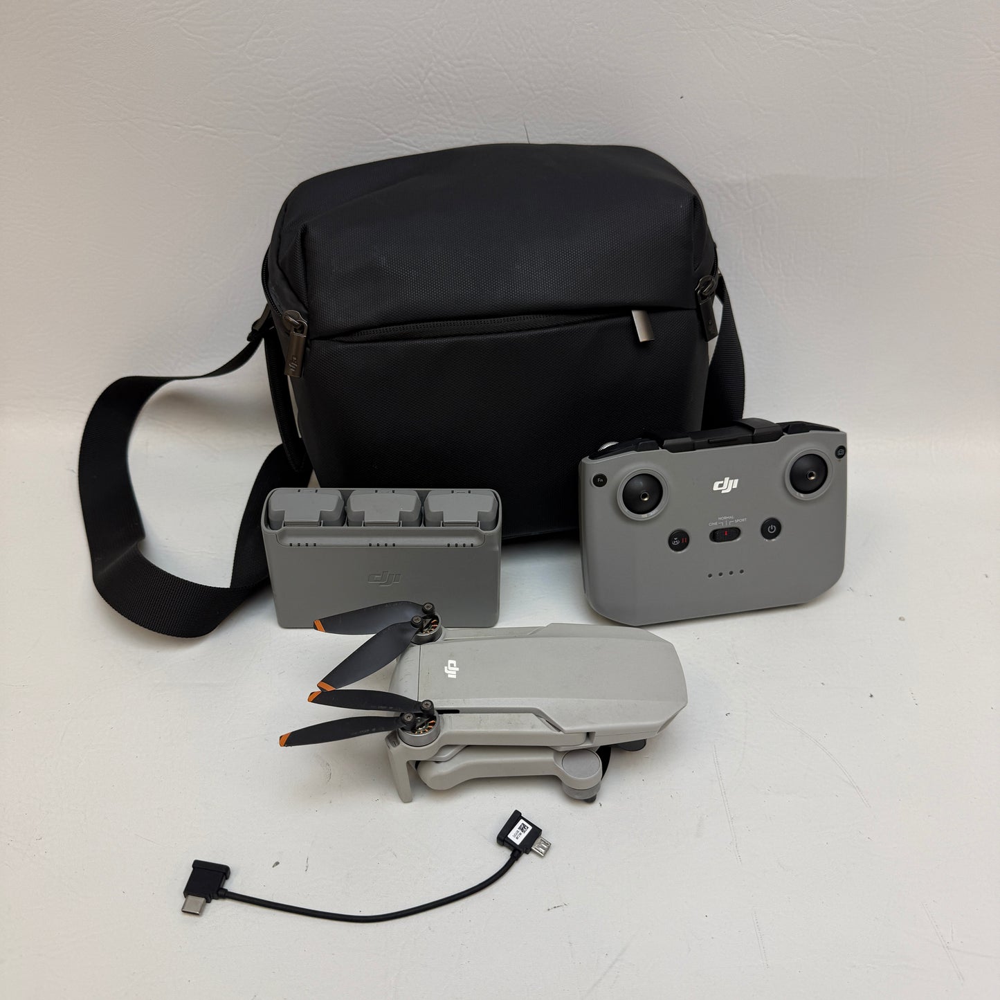 DJI Mini 2 Fly More Combo 4K Drone with 3 Batteries, Hub, Controller & Bag
