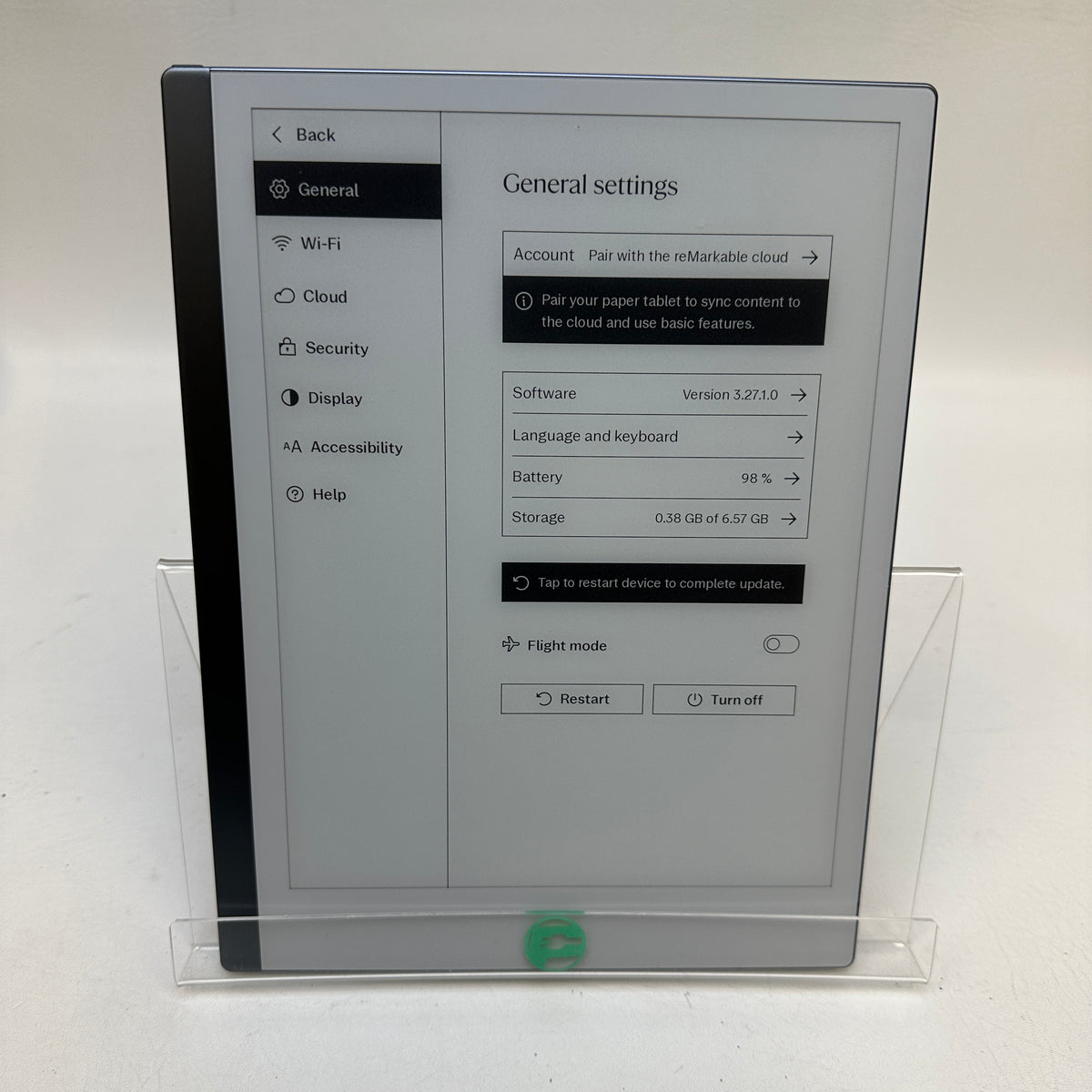 reMarkable 2 8GB Gray Digital Paper Tablet RM110 WiFi Pen 